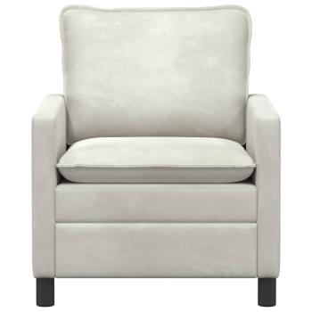 Sofa Creme 76 x 81 x 87,5 cm Samt