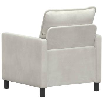 Sofa Creme 76 x 81 x 87,5 cm Samt
