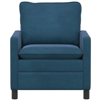 Sofa Blau 76 x 81 x 87,5 cm Samt
