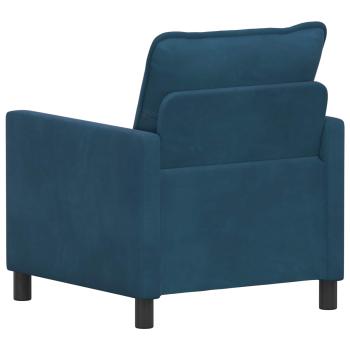Sofa Blau 76 x 81 x 87,5 cm Samt