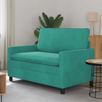 ARDEBO.de - Sofa Türkis 126 x 81 x 87,5 cm Samt