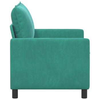 Sofa Türkis 126 x 81 x 87,5 cm Samt