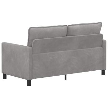 Sofa Hellgrau 156 x 81 x 87,5 cm Samt