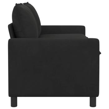 Sofa Schwarz 156 x 81 x 87,5 cm Samt
