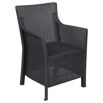 Sessel Anthrazit PP