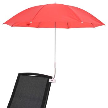 Sonnenschirm mit Klemme Ø 105 x 86 cm 170T Polyester 2 stk.