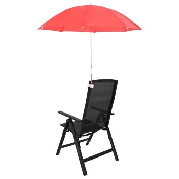 Sonnenschirm mit Klemme Ø 105 x 86 cm 170T Polyester 2 stk.