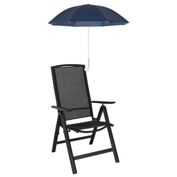 Sonnenschirm mit Klemme Ø 105 x 86 cm 170T Polyester 2 stk.