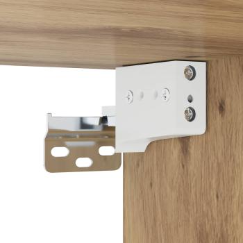 Wandmontierter TV-Schrank Wandhalterung Artisan-Eiche
