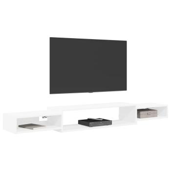 Wandmontierter TV-Schrank Wandhalterung Wei? 180 x 28 x 21 cm