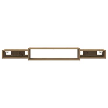 Wandmontierter TV-Schrank Wandhalterung Artisan-Eiche