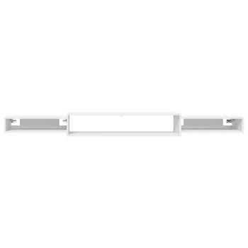 Wandmontierter TV-Schrank Wandhalterung Weiß 220 x 28 x 21 cm
