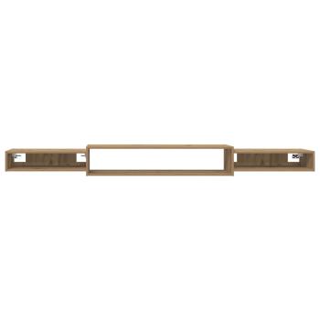 Wandmontierter TV-Schrank Wandhalterung Artisan-Eiche