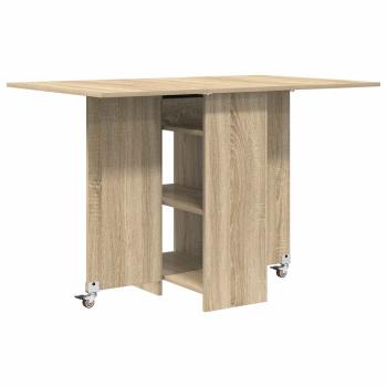 Esstisch 115 x 70 x 75 cm Holzwerkstoff Sonoma-Eiche