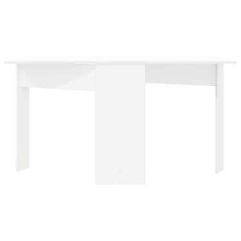 Esstisch 138 x 70 x 73,5 cm Holzwerkstoff Weiß Rechtwinklig