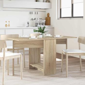 ARDEBO.de - Esstisch 138 x 70 x 73,5 cm Holzwerkstoff Sonoma-Eiche