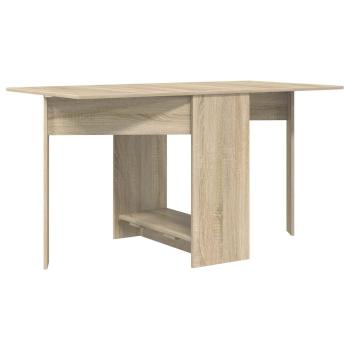 Esstisch 138 x 70 x 73,5 cm Holzwerkstoff Sonoma-Eiche