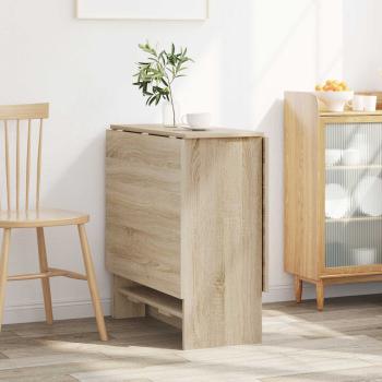 Esstisch 138 x 70 x 73,5 cm Holzwerkstoff Sonoma-Eiche