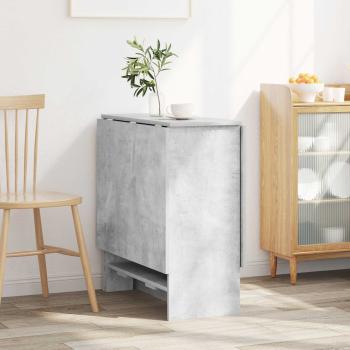 Esstisch 138 x 70 x 73,5 cm Holzwerkstoff Betongrau