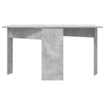 Esstisch 138 x 70 x 73,5 cm Holzwerkstoff Betongrau