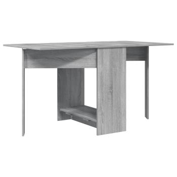 Esstisch 138 x 70 x 73,5 cm Holzwerkstoff Grau Sonoma