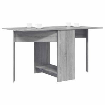 Esstisch 138 x 70 x 73,5 cm Holzwerkstoff Grau Sonoma