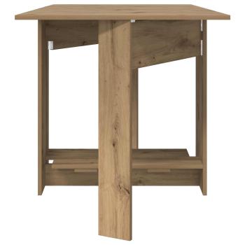 Esstisch 138 x 70 x 73,5 cm Holzwerkstoff Artisan-Eiche
