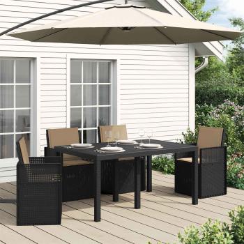 ARDEBO.de - Sitz- und Rückenkissen Polyester Taupe 47 x 45 x 2 cm