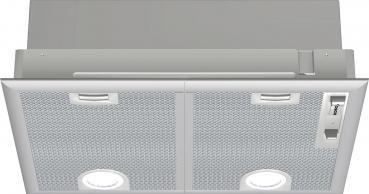 ARDEBO.de Bosch DHL555BL Lüfterbaustein, 53 cm breit, Abluft, grau-metallic