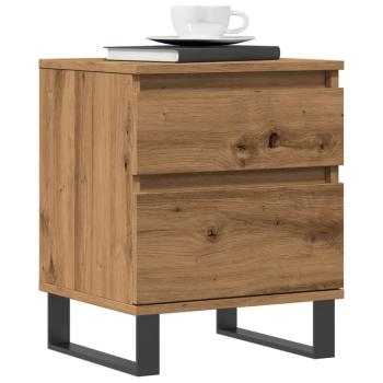 ARDEBO.de - Nachttisch Artisan-Eiche 40x35x50 cm Holzwerkstoff