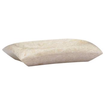 Waschbecken Creme 50x35x10 cm Marmor