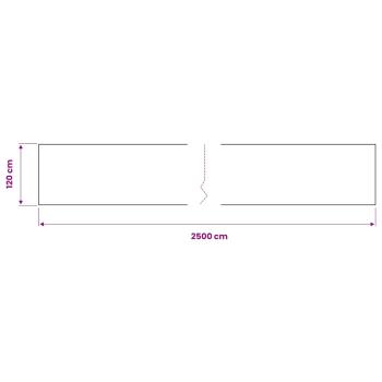 Zaunblende Grün 1,2x25 m HDPE 150 g/m²