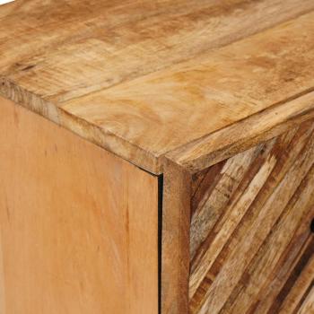 Badezimmerschrank-Set mit Schubladen 3 pcs Massivholz Mango