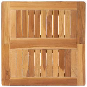 Bartisch Natur 60 x 60 x 105 cm Massiv-Teak