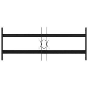 Sicherheitsgitter für Fenster mit 2 Querstangen 3 stk. 43-74 cm