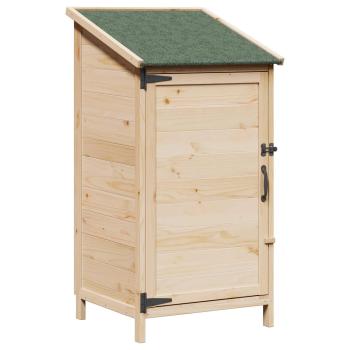 Gartenschuppen Natur 59 x 56 x 113,5 cm Massivholz aus Fichte