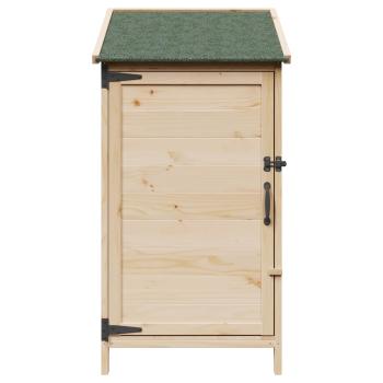 Gartenschuppen Natur 59 x 56 x 113,5 cm Massivholz aus Fichte