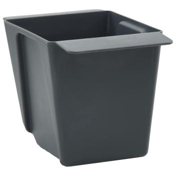Blumenboxen für Euro-Paletten 24 stk. Grau 13,5 x 9 x 9,5 cm