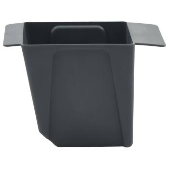Blumenboxen für Euro-Paletten 24 stk. Grau 13,5 x 9 x 9,5 cm