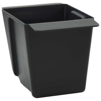 Blumenboxen für Euro-Paletten 24 stk. Schwarz 13,5 x 9 x 9,5 cm