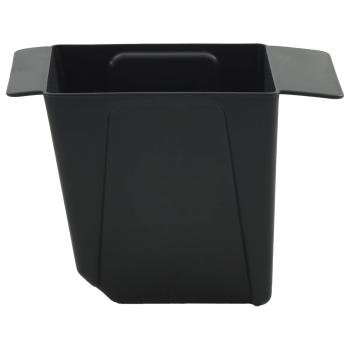 Blumenboxen für Euro-Paletten 24 stk. Schwarz 13,5 x 9 x 9,5 cm