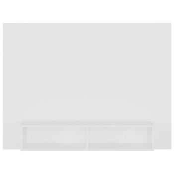 TV-Wandschrank Weiß 120x23,5x90 cm Holzwerkstoff
