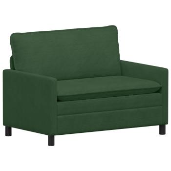 Sofa Set 2 stk. Dschungelgrün Stoff