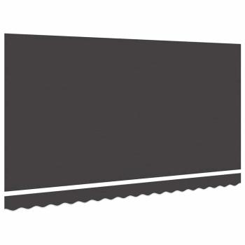 Ersatzbespannung für Markise 4x2 m Anthrazit Polyester