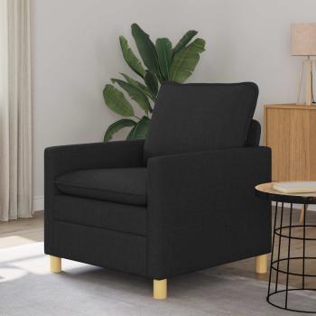 ARDEBO.de - Sofa Schwarz 76 x 81 x 87,5 cm Stoff