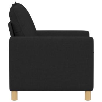 Sofa Schwarz 76 x 81 x 87,5 cm Stoff