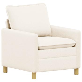 Sofa Creme 76 x 81 x 87,5 cm Stoff