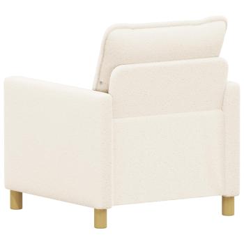 Sofa Creme 76 x 81 x 87,5 cm Stoff