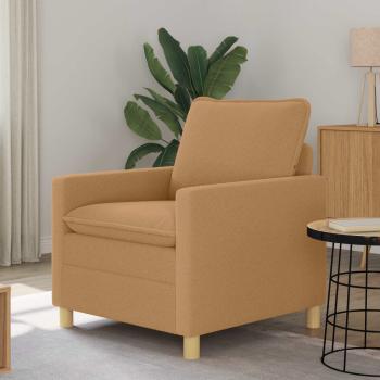 ARDEBO.de - Sofa Beige 76 x 81 x 87,5 cm Stoff