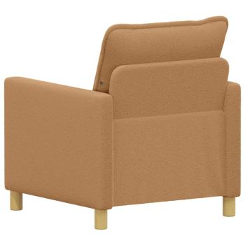 Sofa Beige 76 x 81 x 87,5 cm Stoff